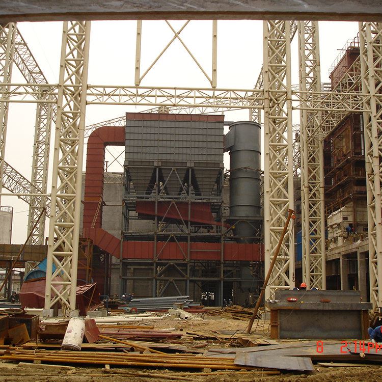 Dust Cleaning System For Exhausted Gas Produced By Hazardous Waste